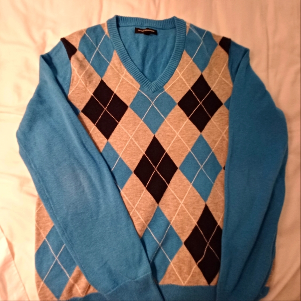 Express Argyle Sweater